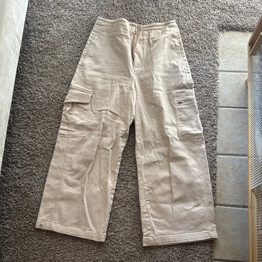 Zara Light Tan Trousers